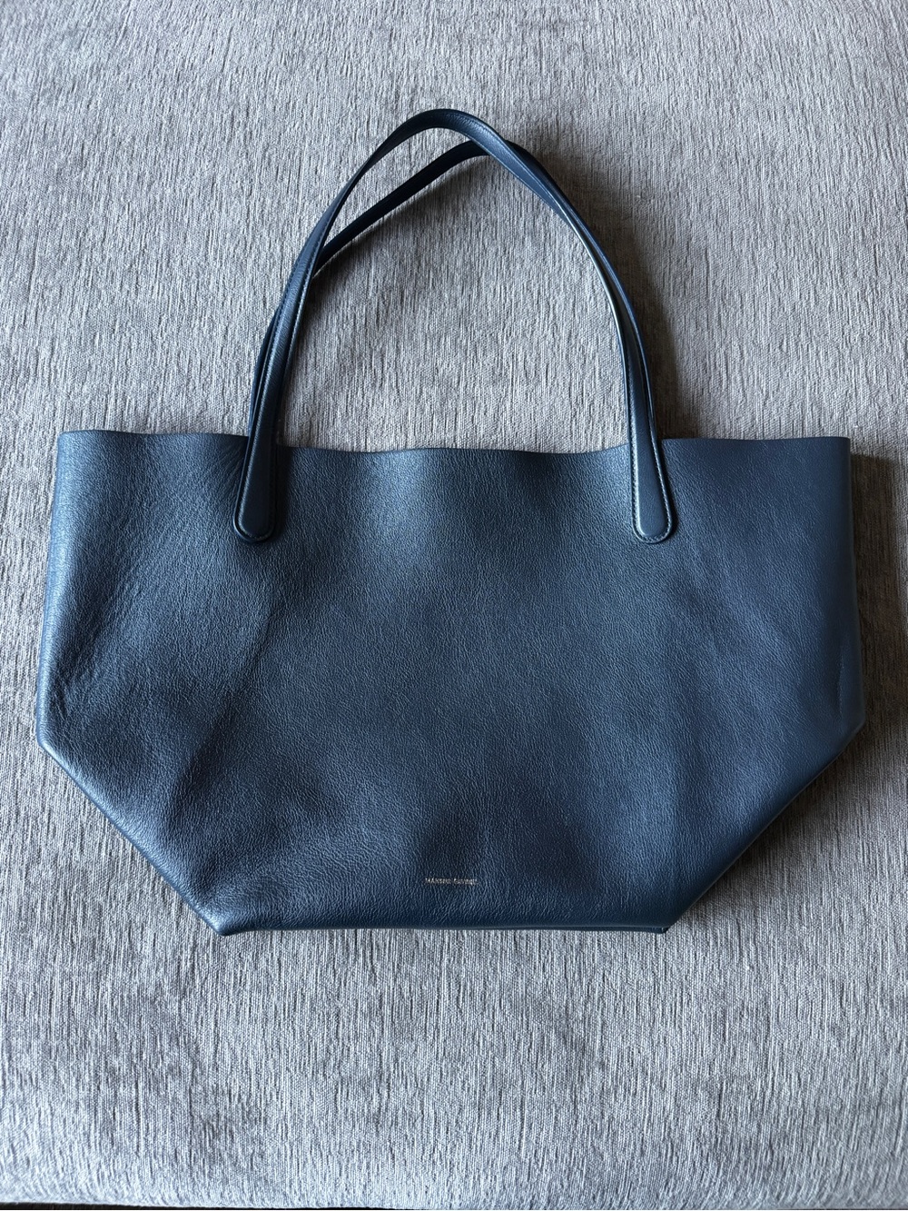 Mansur Gavriel Navy Soft Tote - Picture 2 of 9